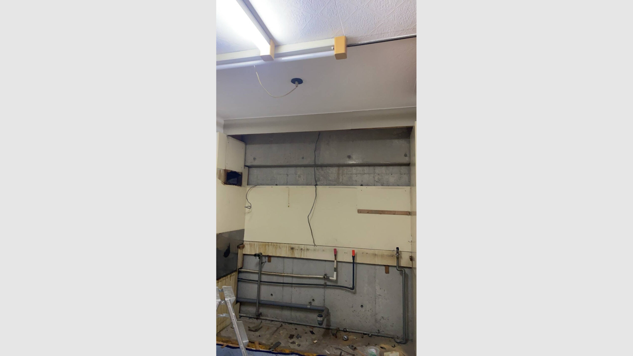 キッチンの取り替え工事